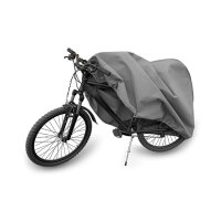 Mobile garage cover tarpaulin for a bicycle