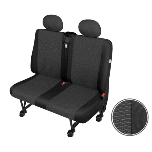 Nissan Primastar Stoff Ma Sitzbezge Sitzschoner Set Fahrersitz + Doppelbank Set 3-Sitzer