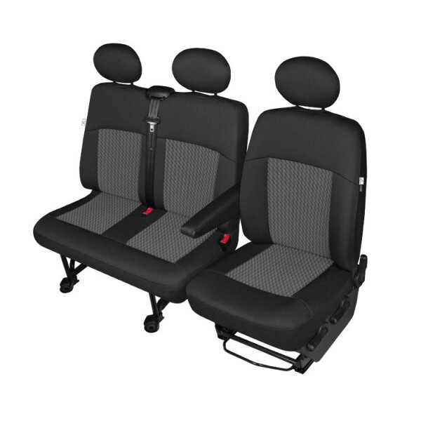 Citroen Jumpy Stoff Sitzbezüge Sitzschoner Fahrersitzbezug Doppelbank Bezug 