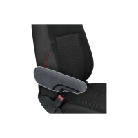 Vordersitze Stoff Sitzbezüge Sitzschoner für Fahrer- Beifahrersitz in dunkel Grau