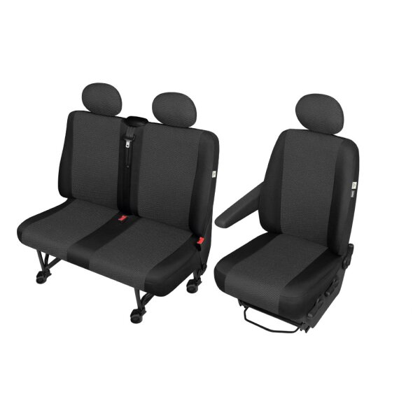 Nissan NV300 Front Sitzbezüge Maßgeschneidert Tailo 3-Sitzer