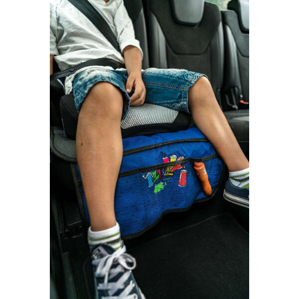 Walser Kindersitzunterlage in Doppelpack Autositzschutz Kindersitz Unterlage Blau