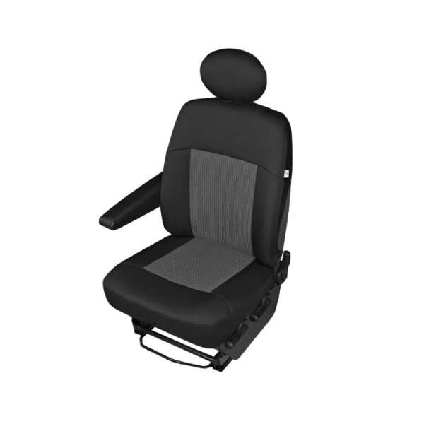 Fahrersitzbezug Sitzschoner Einzelsitzbezug Sitzschoner robuste Stoff Set Größe DV1M