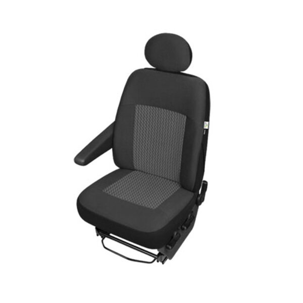 Moderne Fahrersitzbezug Einzelsitzbezug Sitzschoner robuste Stoff Set