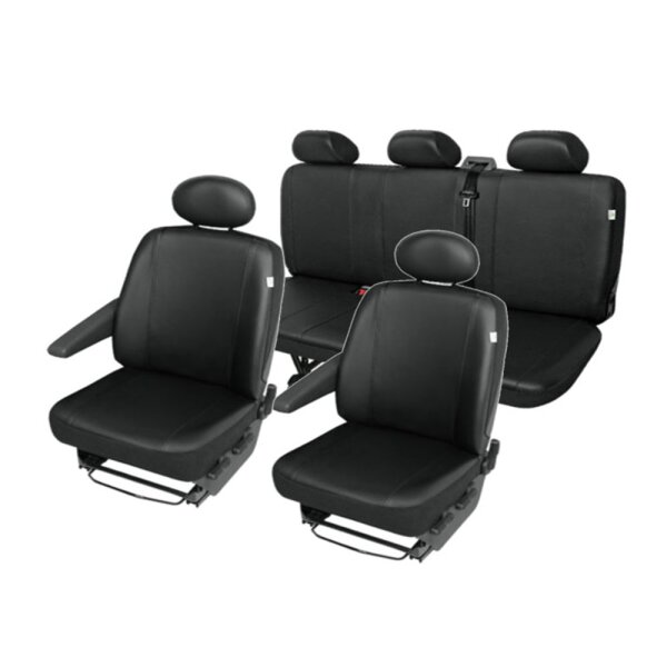 FORD Custom imitation leather seat covers seat cover set 5 seaters robust and easy-care