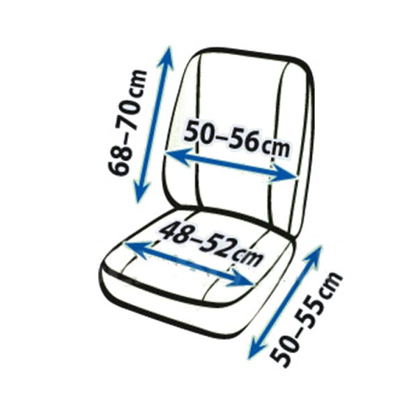 FORD Custom imitation leather seat covers seat cover set 5 seaters robust and easy-care