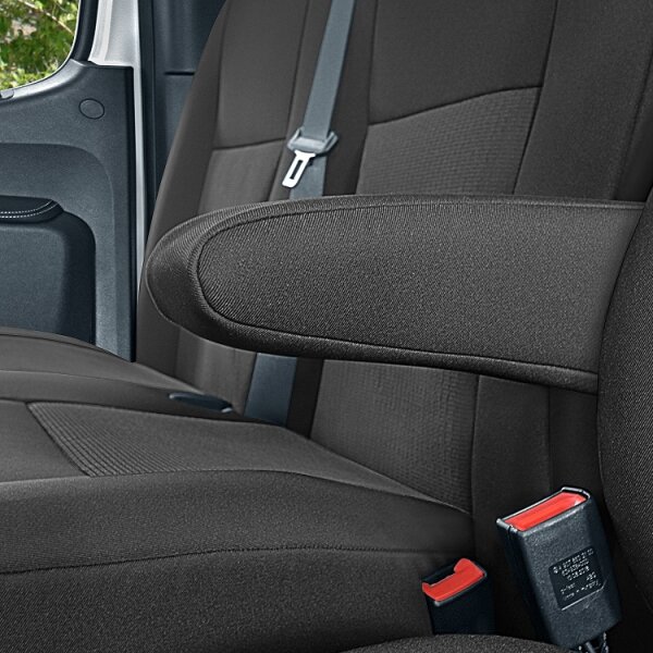 Sitzschoner Sitzbezge kompatibel mit Opel Vivaro C ab 2019 9 Sitzer Fahrersitzbezug Beifahrerbezug 2 X Dreierbank