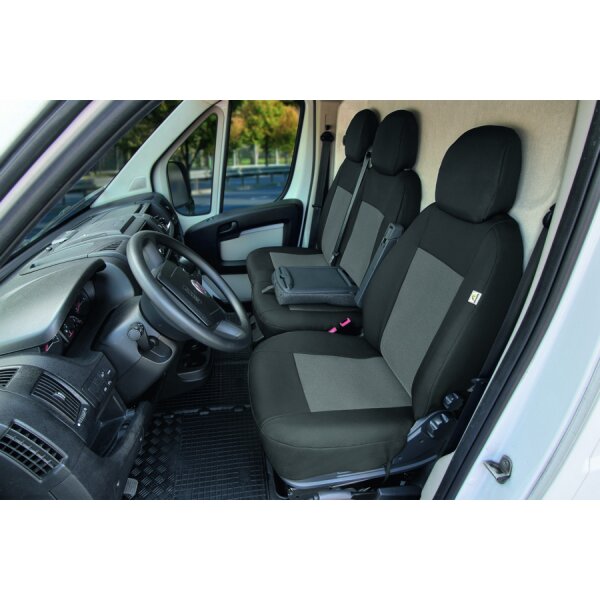 PEUGEOT Boxer III od 2014- Sitzbezüge Sitzschoner Fahrersitzbezug & Beifahrersofabezug