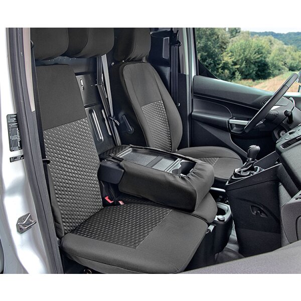 Ford Transit Connect II ab 2014  Front Sitzbezüge Fahrersitzbezug Beifahrer- Doppelbank