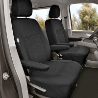 VW T5 2003-2015 / T6 ab 2015 Front Sitzbezüge Fahrersitzbezug Beifahrersitzbezug