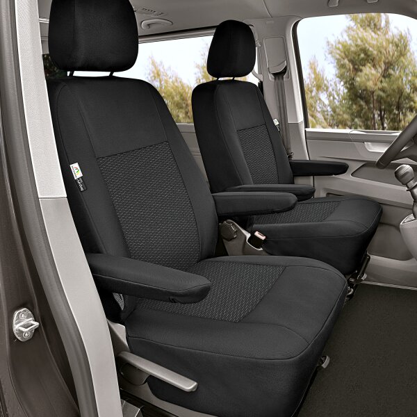 VW T5 2003 - 2015 Front Sitzbezüge Sitzschoner Fahrersitzbezug Beifahrersitzbezug