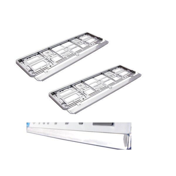 2 x Kennzeichenhalter Nummernschildhalter...