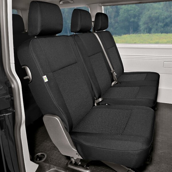 VW T6  ab 2015 Sitzbezge Sitzschoner 5  Sitzer erste und zweite Reihe