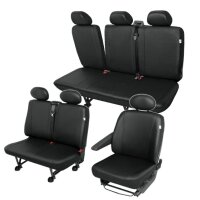 Renault Trafic 2  6-Sitzer Kunstleder Maß Sitzbezüge Sitzschoner Sitzüberzüge Set Maßgeschneidert
