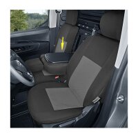 Peugeot Partner Van III ab 2019 Frontsitzbezüge, Fahrersitzbezug Beifahrer-Doppelbankbezug