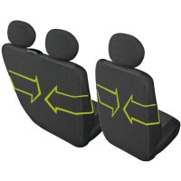 Nissan Primastar Stoff Sitzbezüge Sitzschoner für 9 - Sitzplätze