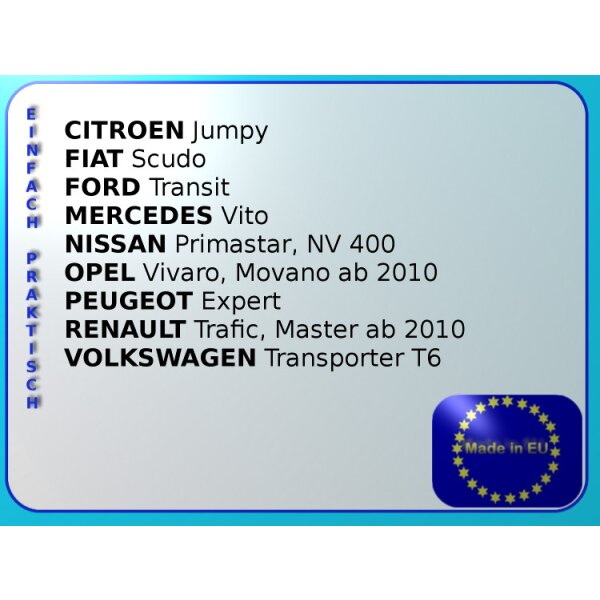 OPEL Movano ab 2010 Schonbezug, Vordersitzbezug Autositzbezug  Set