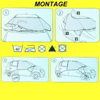 Windschutzscheiben Abdeckung Autoscheibenabdeckung Winter...