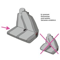 RENAULT MASTER 3 Sitzbezüge, Sitzschoner, Fahrersitz, Doppelbank (durchgehend ) und 4-Sitzer-Sofa  Sitzfläche und Rückenlehne durchgehend