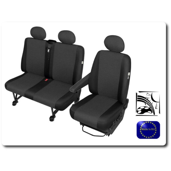 FIAT Scudo Sitzbezge Sitzschoner  Fahrersitz + Doppelbank