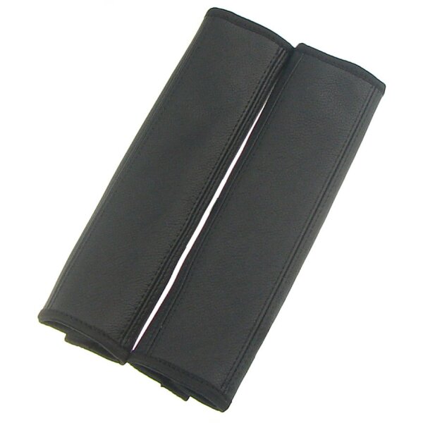 2 Gurtschoner - Gurtpolster Armschoner Echte Leder mit...