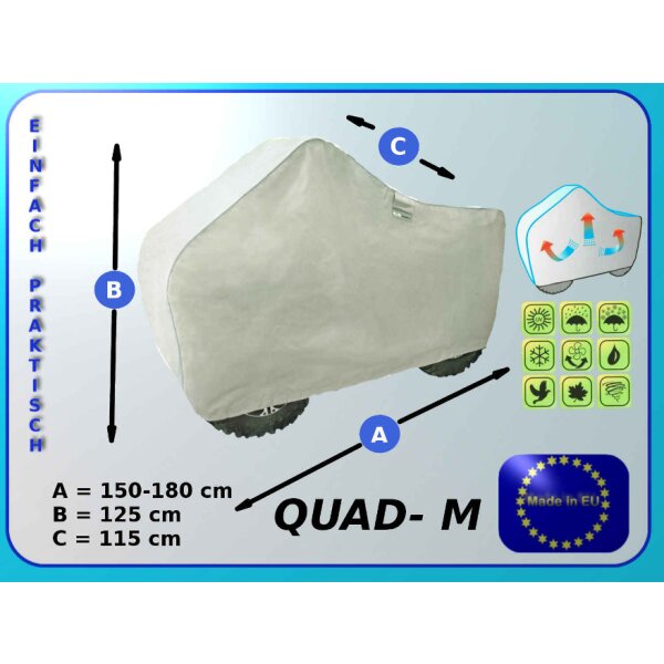 Quad Mobile Garage Faltgarage Plane Abdeckung Gre M