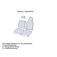 Opel Movano B Sitzbezüge Sitzschoner Set Fahrersitz Sitzbank (klappbar)