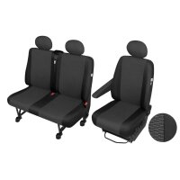 Sitzbezüge Sitzschoner Opel Vivaro 3-Sitzer Fahrersitzbezug Doppelbank