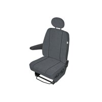 Fahrersitzbezug, Einzelsitzbezug, Sitzbezug, Sitzschoner kompatibel mit Renault Trafic bis 2014