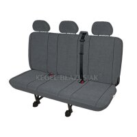 Citroen Jumpy 9 - Sitzer Sitzbezüge Schonbezüge Sitzschoner Set in Grau