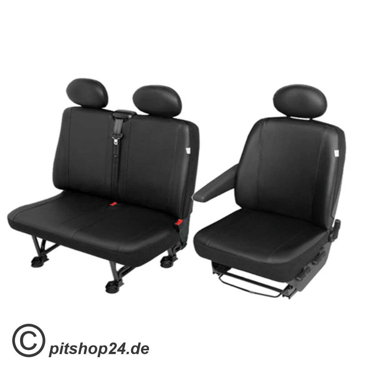 Opel Vivaro 1 Kunstleder Sitzbezüge Sitzschoner Set, 54,90 €