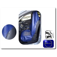 2 X Kunstleder Autositzbezug Schonbezug Sitzschoner Werkstattbezug Marineblau
