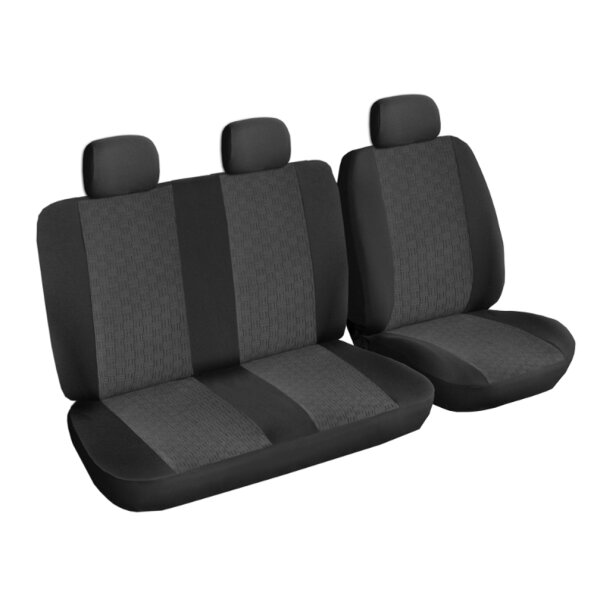 Opel Vivaro Sitzbezüge Sitzschoner Set Fahrersitz + Doppelbank  nach Maß