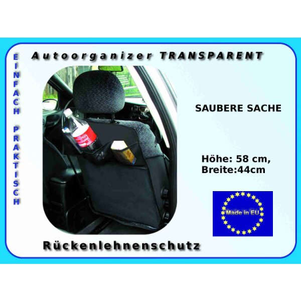 2 Autoorganizer Sitzschoner Rückenlehnenschutz Autositz Schutz